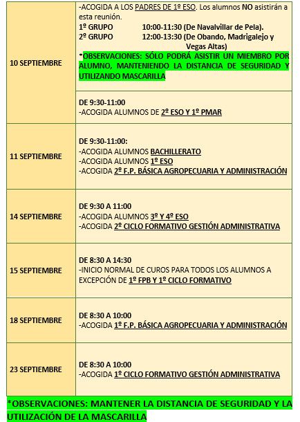 hora ini curso 20 21 6