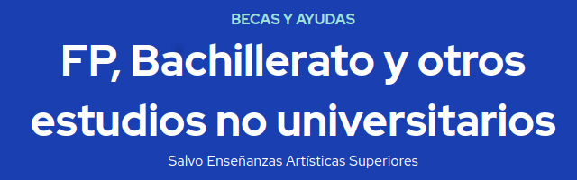 Becas Bachillerato
